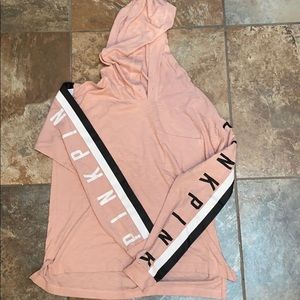 Pink light hoodie